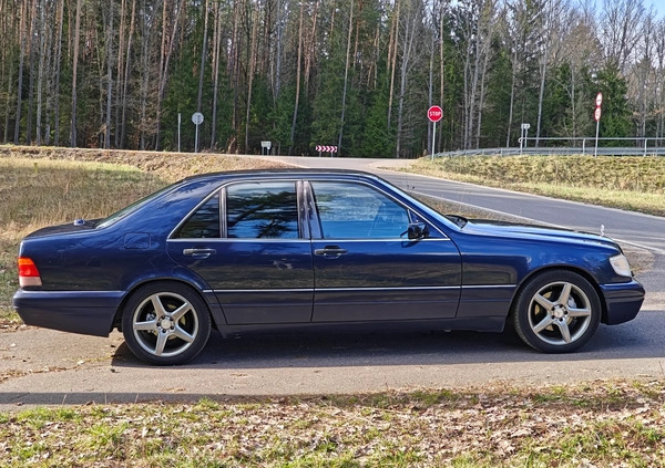 Mercedes-Benz Klasa S cena 34900 przebieg: 296000, rok produkcji 1996 z Olsztyn małe 326